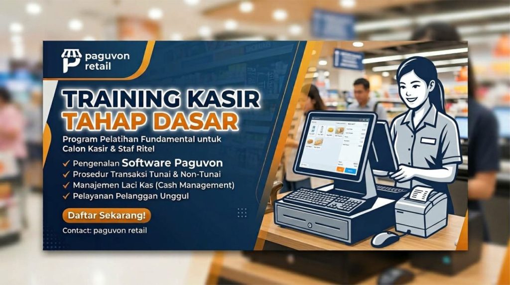 Training Kasir Tahap Dasar